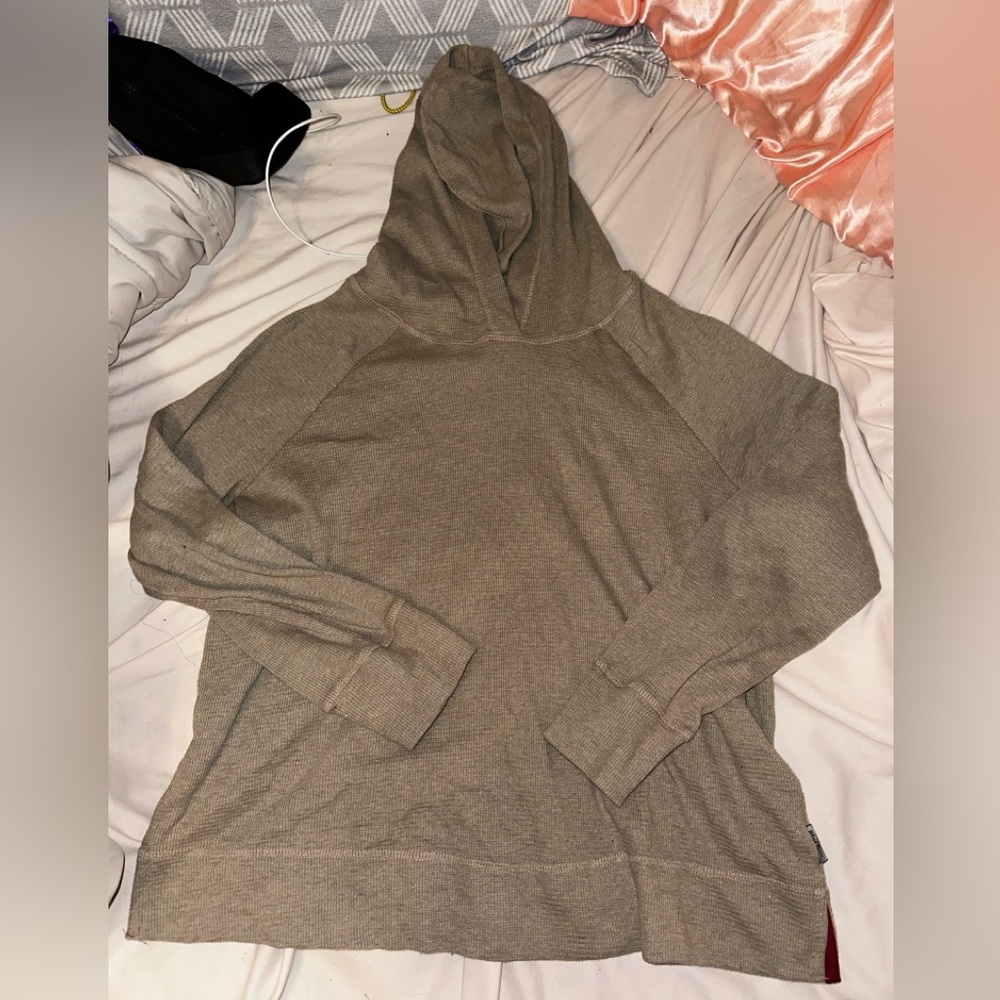 Waffle Knit Hoodie